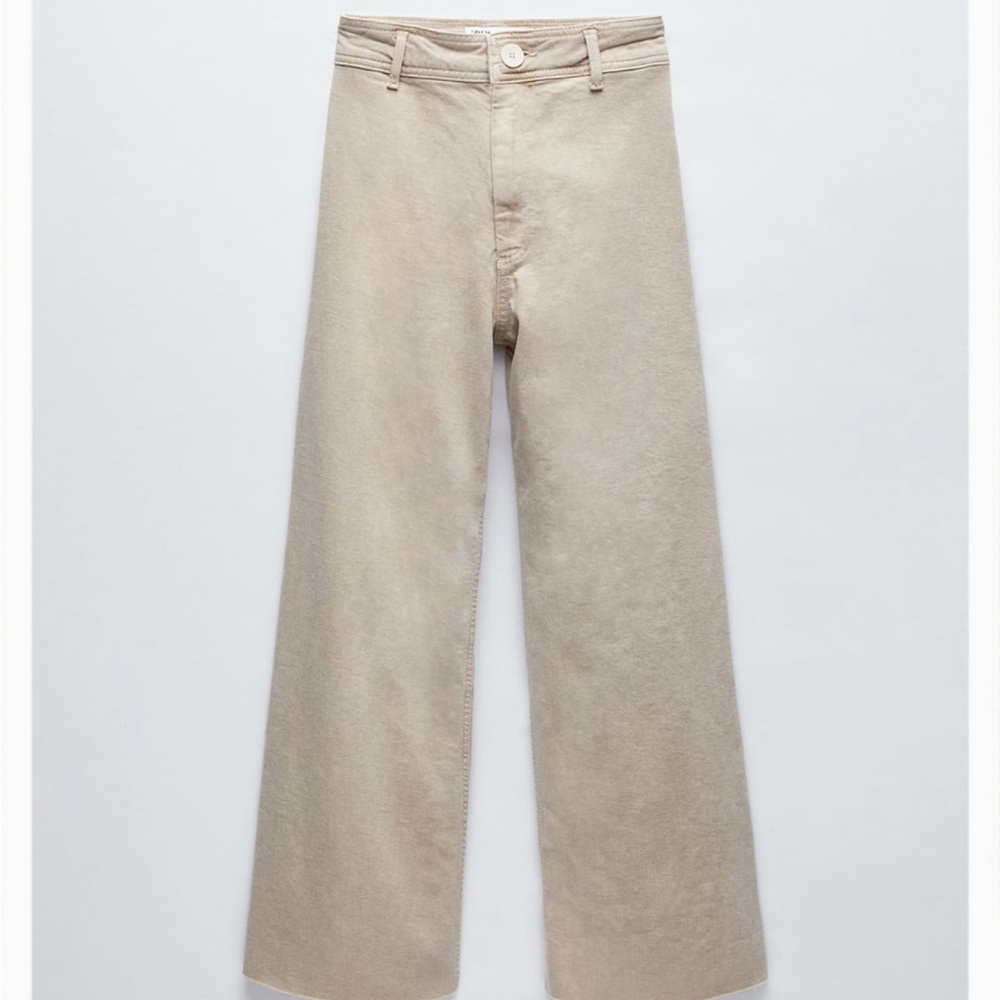 Zara Marine Straight Leg Jean